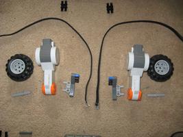 LEGO robot build